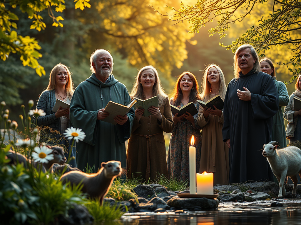 the poem St Cuthbert’s Procession